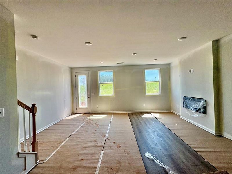 Spacious, unfurnished interior of a new home in Stegall Village, Cartersville (Image 75).