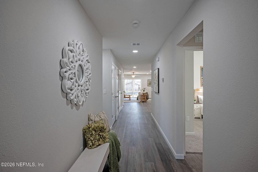 Furnished interior view inside a new home in , Jacksonville (Image 36). Furnished interior view inside a new home in , Jacksonville (Image 36).
