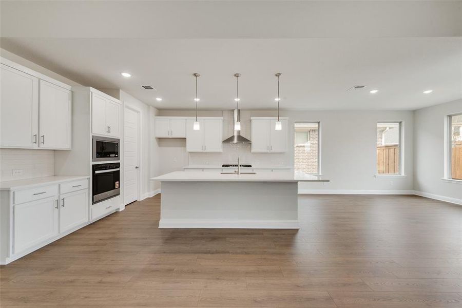 Furnished interior view inside a new home in Sutton Fields, Celina (Image 7).
