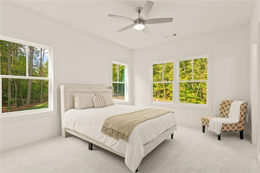 Furnished interior view inside a new home in , Ball Ground (Image 34).