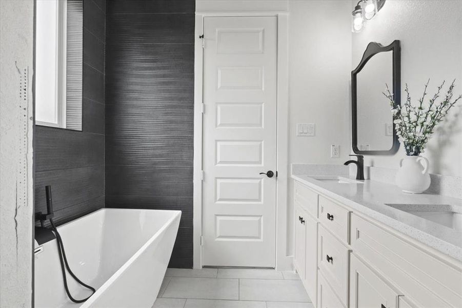 Furnished interior view inside a new home in , Forest Hill (Image 10).