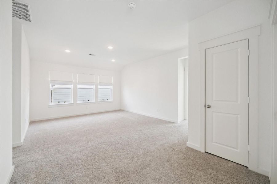 Spacious, unfurnished interior of a new home in Marvida, Cypress (Image 22). Spacious, unfurnished interior of a new home in Marvida, Cypress (Image 22).