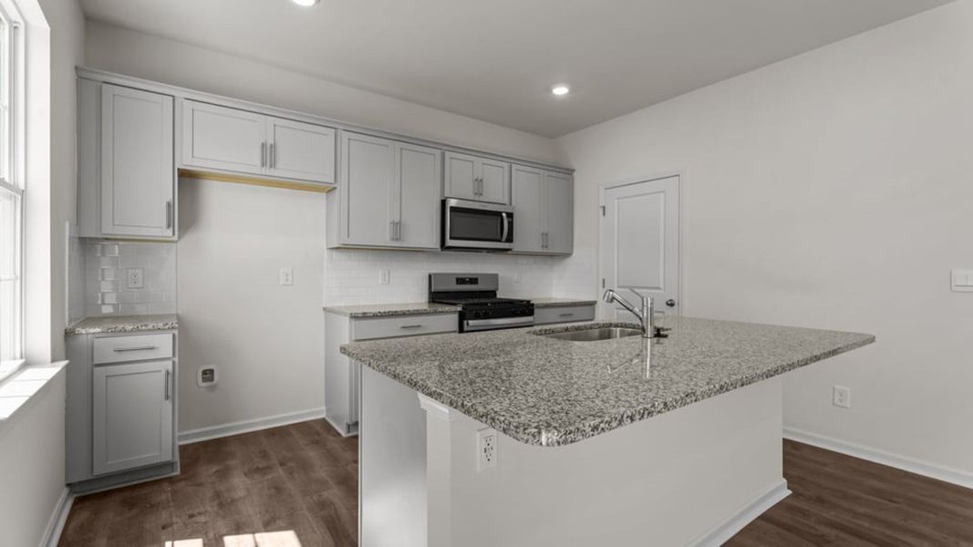 Furnished interior view inside a new home in Hunter Hill, Rocky Mount (Image 9).