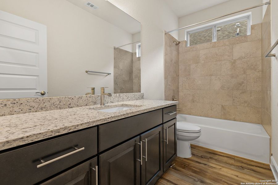 Furnished interior view inside a new home in Ventana, Bulverde (Image 13).