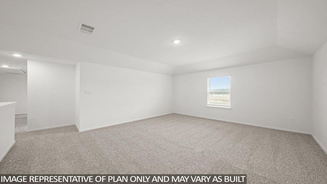 Spacious, unfurnished interior of a new home in Granger Pines, Conroe (Image 14).