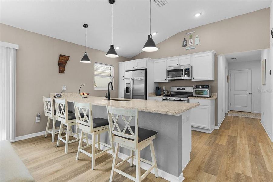 Furnished interior view inside a new home in , The Villages (Image 5).