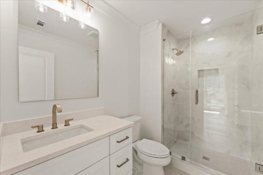 Furnished interior view inside a new home in , Greensboro (Image 19).