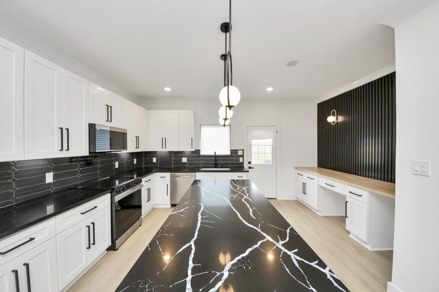 Furnished interior view inside a new home in , Houston (Image 14).