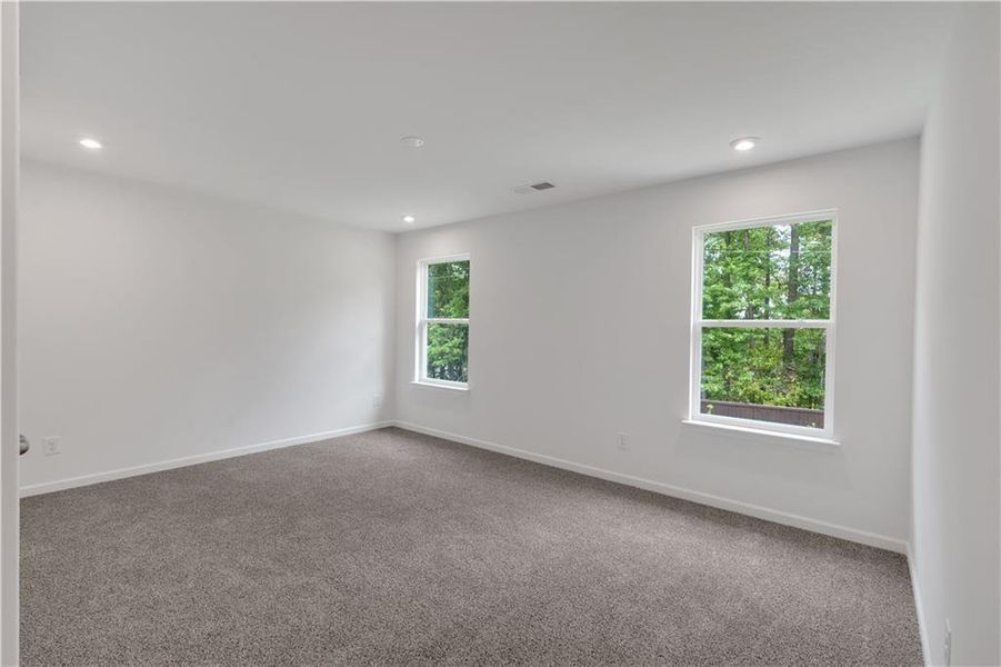 Spacious, unfurnished interior of a new home in The Overlook at Factory Shoals, Mableton (Image 19).