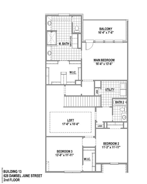 TH Building 13 Unit 2 W 2nd Floor