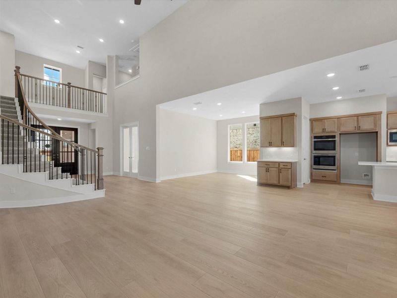 Spacious, unfurnished interior of a new home in Dunham Pointe 60′, Cypress (Image 21).