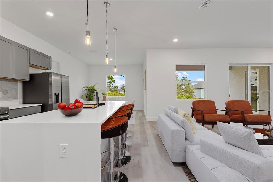 Furnished interior view inside a new home in , Port Charlotte (Image 7).