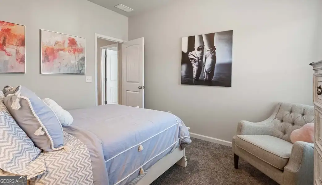 Furnished interior view inside a new home in Bryson Farms, Byron (Image 15).