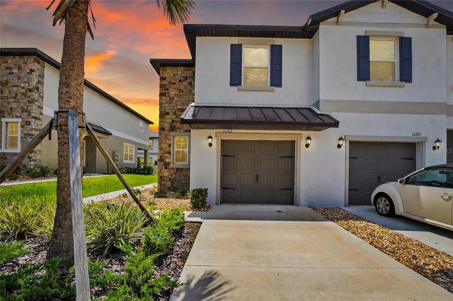 Front exterior of a new home in , San Antonio, FL, highlighting curb appeal (Image 27).