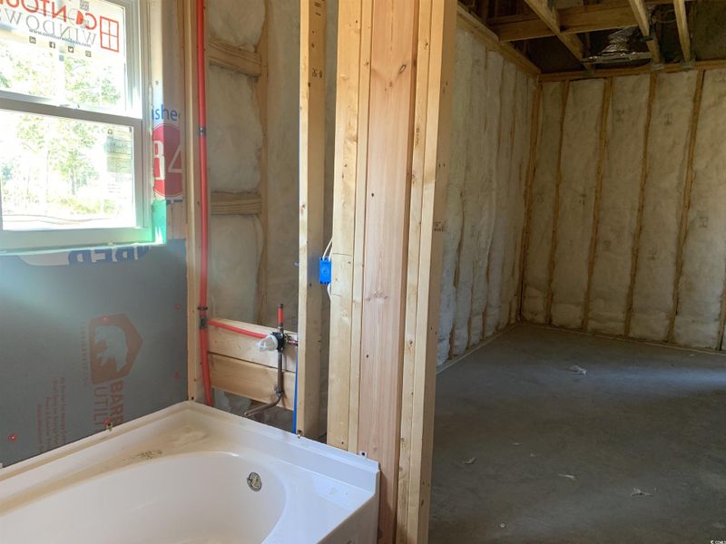 In-progress construction of a new home in Oak Grove, Conway, SC (Image 6). In-progress construction of a new home in Oak Grove, Conway, SC (Image 6).