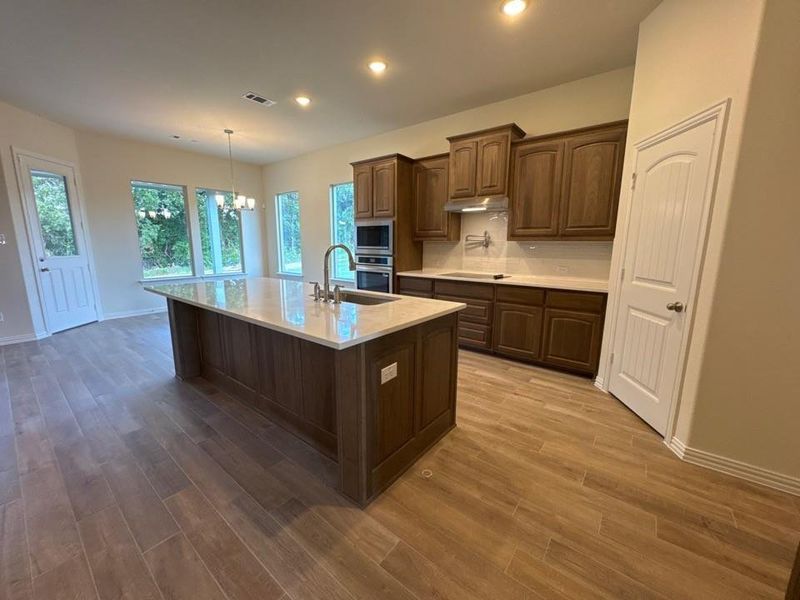Furnished interior view inside a new home in Oak Grove Addition, Springtown (Image 7).