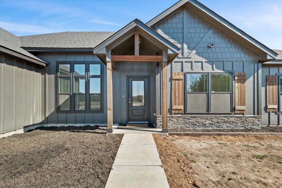 Exterior details and patio area of a home in , Forestburg (Image 4). Exterior details and patio area of a home in , Forestburg (Image 4).