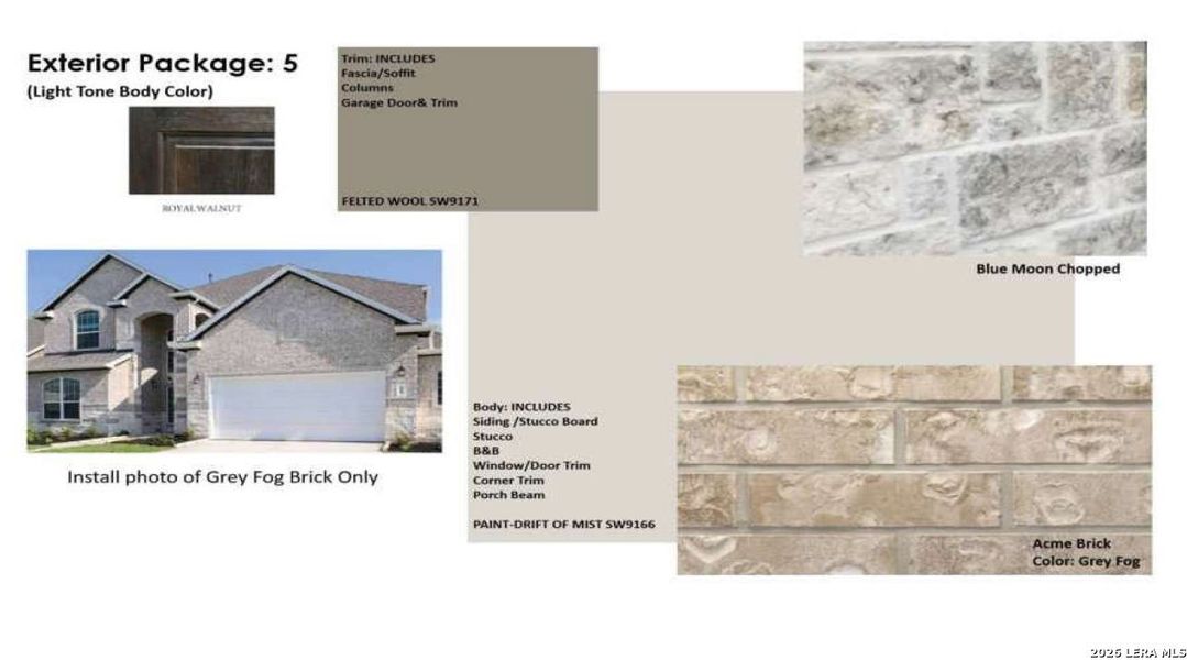 Sample of building materials used in homes in Megan's Landing, Castroville (Image 5). Sample of building materials used in homes in Megan's Landing, Castroville (Image 5).