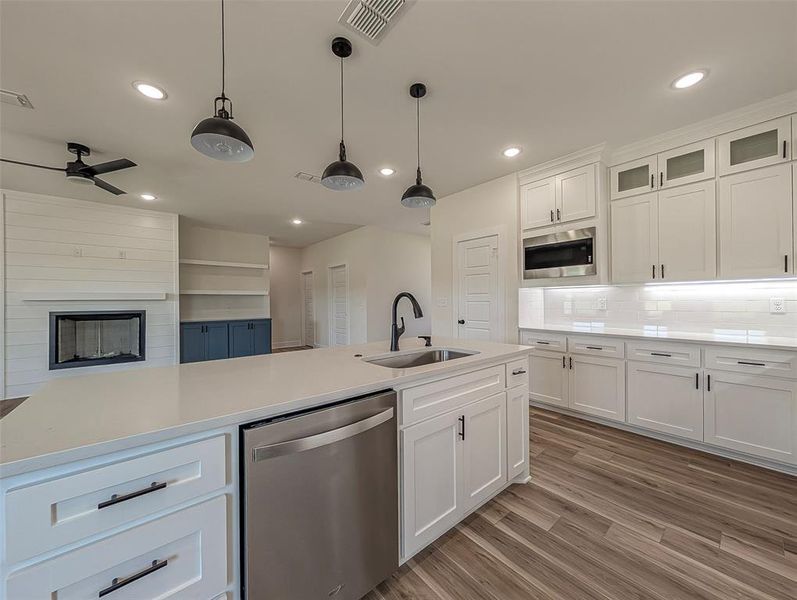 Furnished interior view inside a new home in , Bullard (Image 13).