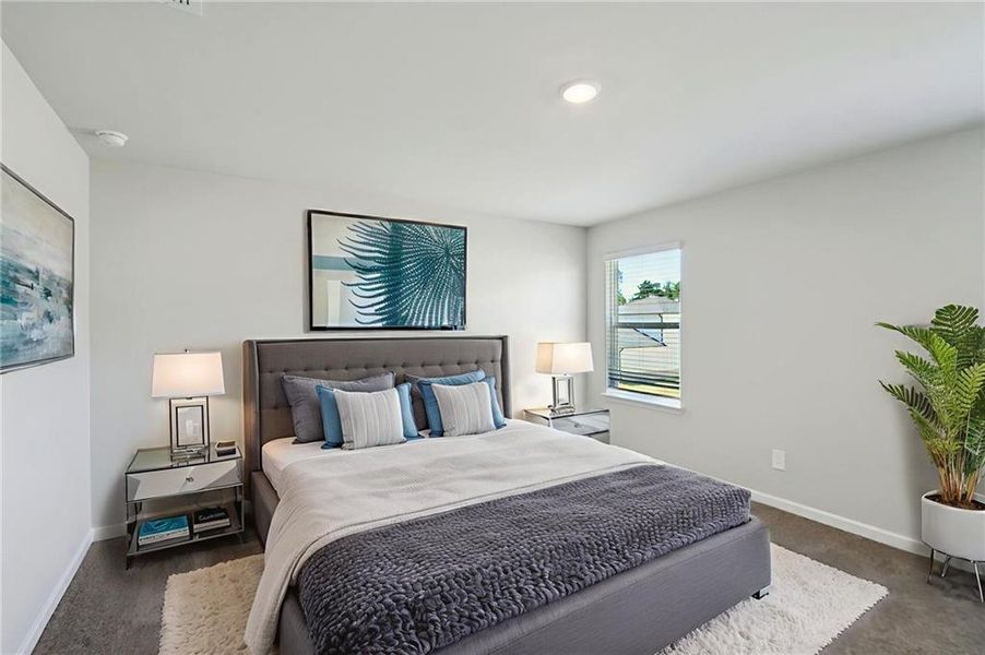 Furnished interior view inside a new home in Martin Springs - Reserve Series, Lawrenceville (Image 4). Furnished interior view inside a new home in Martin Springs - Reserve Series, Lawrenceville (Image 4).