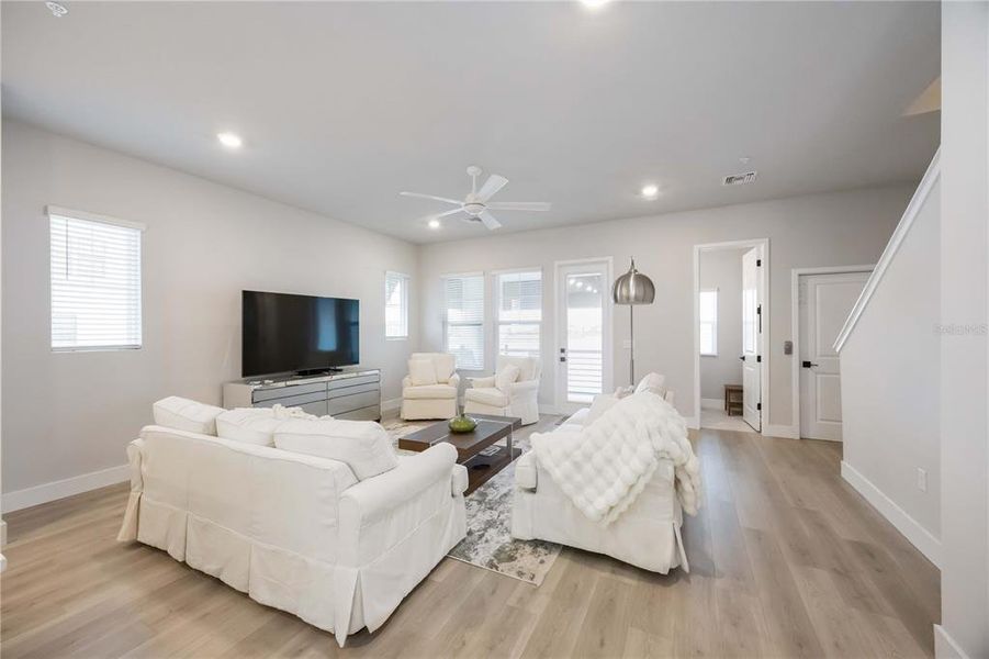 Furnished interior view inside a new home in , Sarasota (Image 17). Furnished interior view inside a new home in , Sarasota (Image 17).