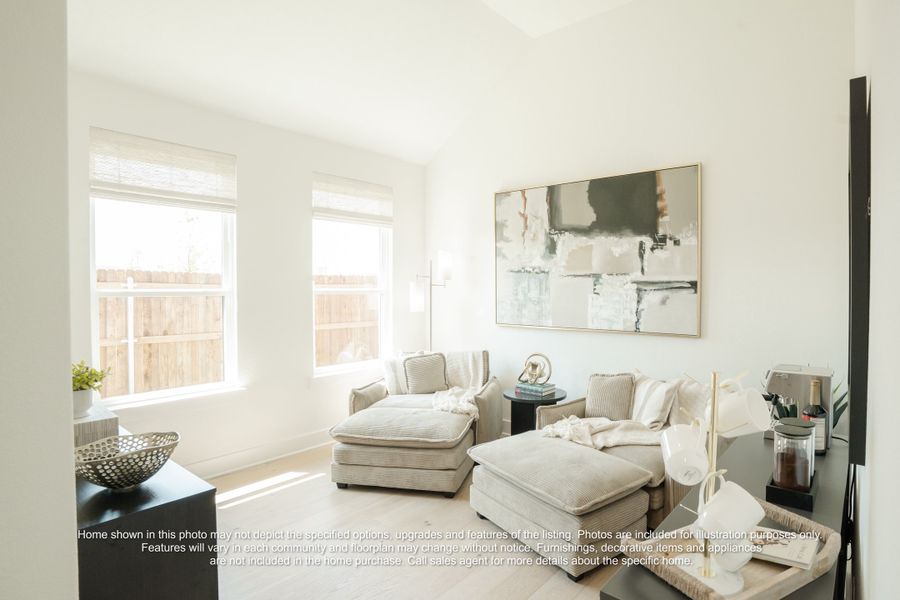 Furnished interior view inside a new home in Jordan Meadows  - 1 Acre Lots, Midlothian (Image 3).