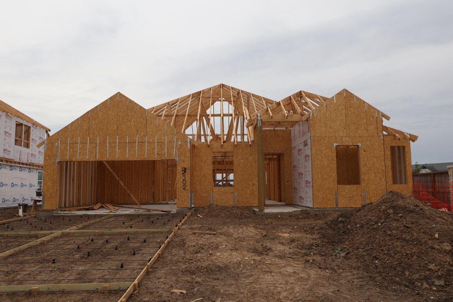 One story home with 5 bedrooms, 3 baths, and 2 car garage.