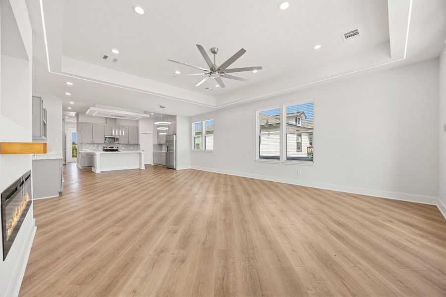 Spacious, unfurnished interior of a new home in , Cleveland (Image 21).