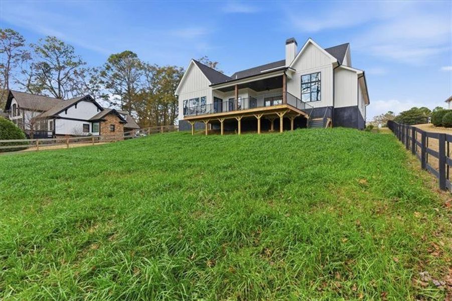 Exterior details and patio area of a home in , Cartersville (Image 29). Exterior details and patio area of a home in , Cartersville (Image 29).