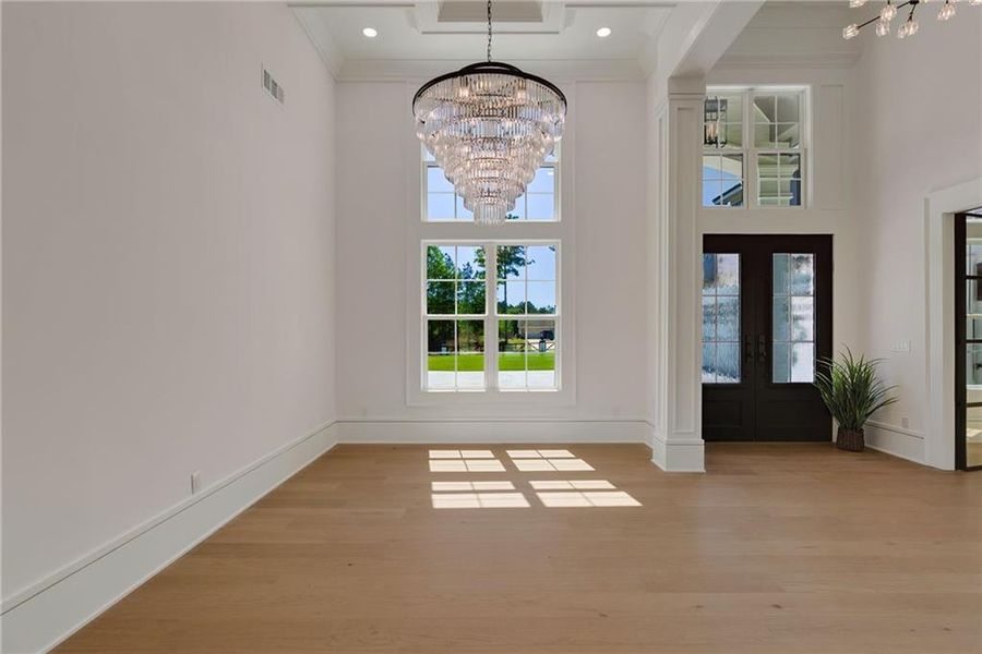 Spacious, unfurnished interior of a new home in , Monroe (Image 29).