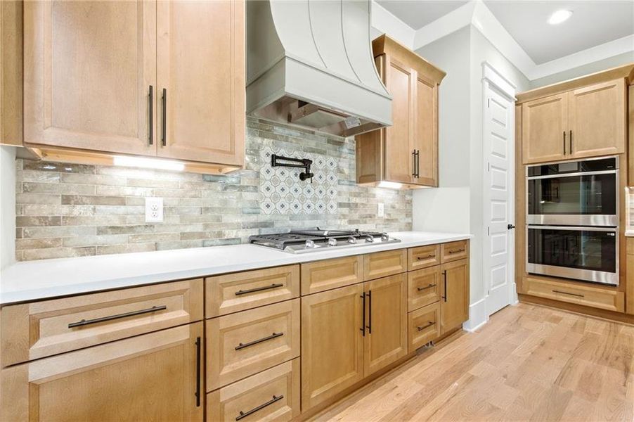 Furnished interior view inside a new home in , Flowery Branch (Image 13).