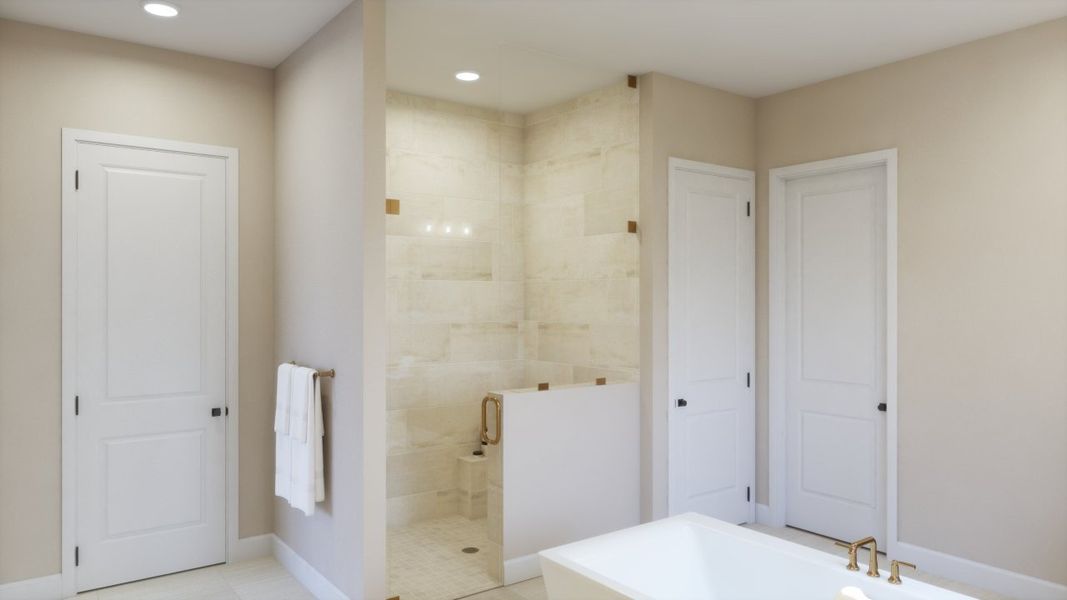 Furnished interior view inside a new home in Estates at Kings Ranch, Gold Canyon (Image 17).