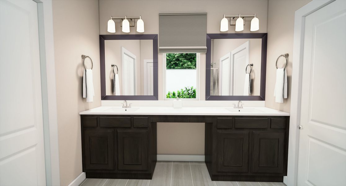 Representative furnished interior of a home built from the Mila by Tri Pointe Homes in Bridgewater, Midlothian (Image 4).