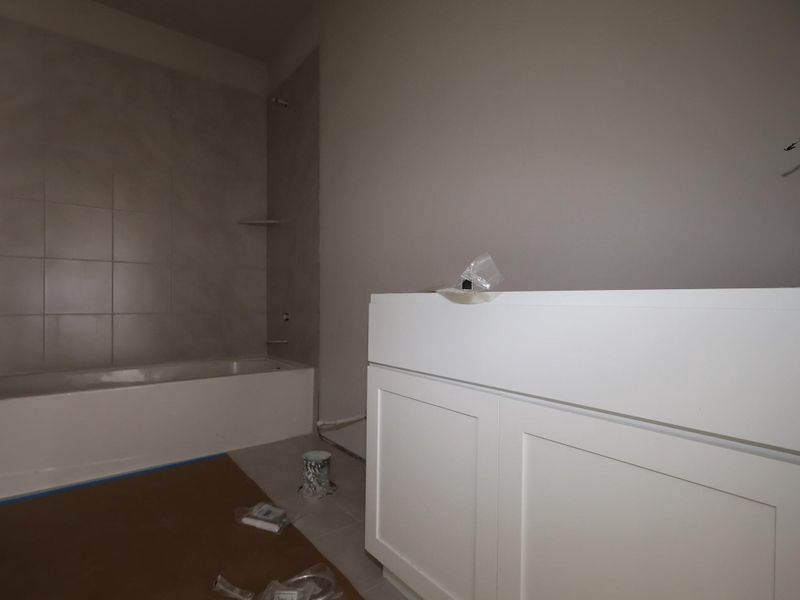 In-progress construction of a new home in Carillon, Manor, TX (Image 15). In-progress construction of a new home in Carillon, Manor, TX (Image 15).