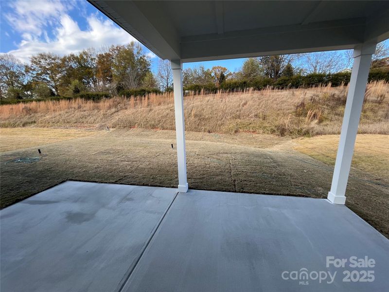 Exterior details and patio area of a home in Sheffield, Indian Trail (Image 3).