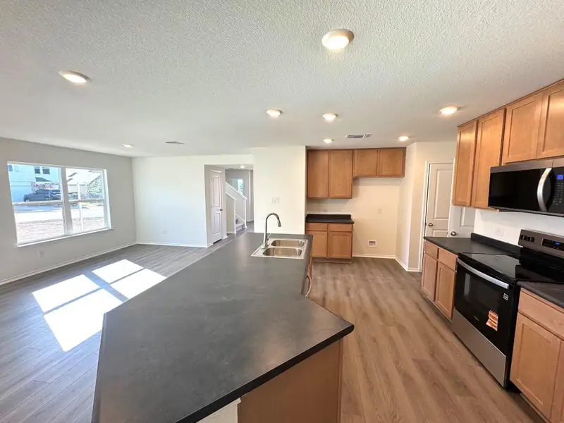 Furnished interior view inside a new home in Sonterra - Cool Water, Jarrell (Image 9).
