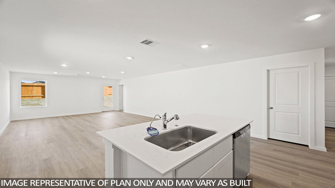 Furnished interior view inside a new home in Eastern Wells, Jarrell (Image 4).