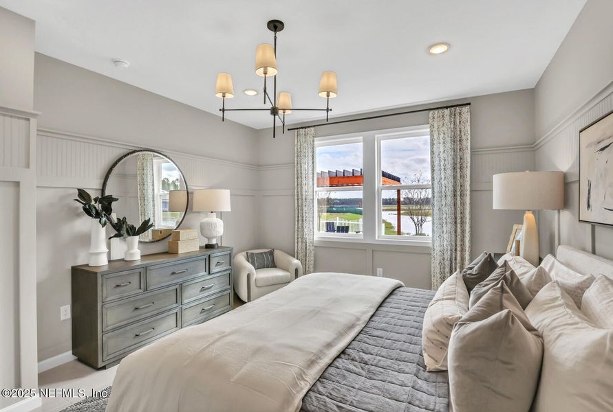 Furnished interior view inside a new home in , Palm Coast (Image 7).