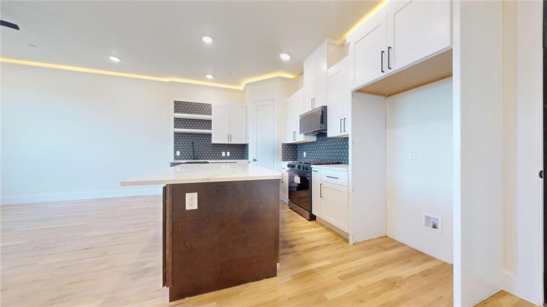 Furnished interior view inside a new home in , Irving (Image 3). Furnished interior view inside a new home in , Irving (Image 3).