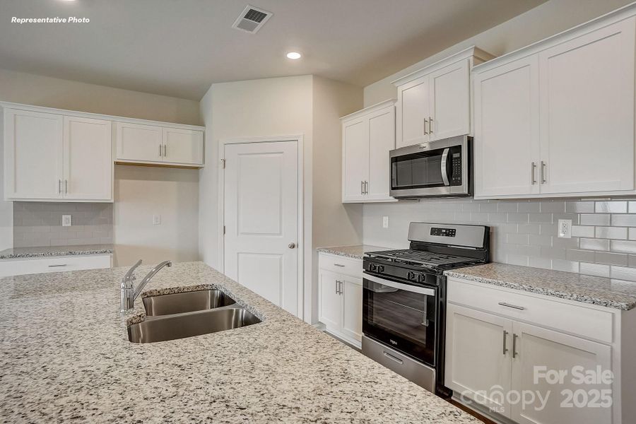 Furnished interior view inside a new home in Woodhaven at Chester, Chester (Image 5).