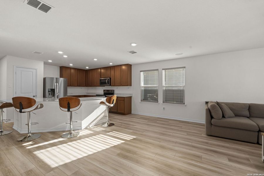 Furnished interior view inside a new home in , San Antonio (Image 5).