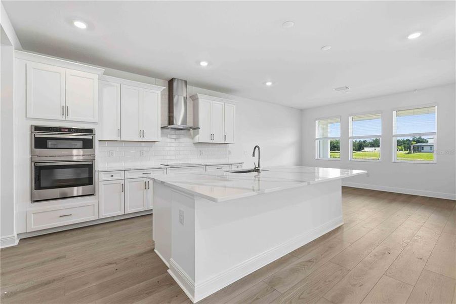 Furnished interior view inside a new home in Creeks Edge at Twin Rivers, Parrish (Image 37).