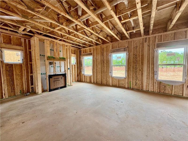 In-progress construction of a new home in Eastlyn Crossing, Flowery Branch, GA (Image 16). In-progress construction of a new home in Eastlyn Crossing, Flowery Branch, GA (Image 16).