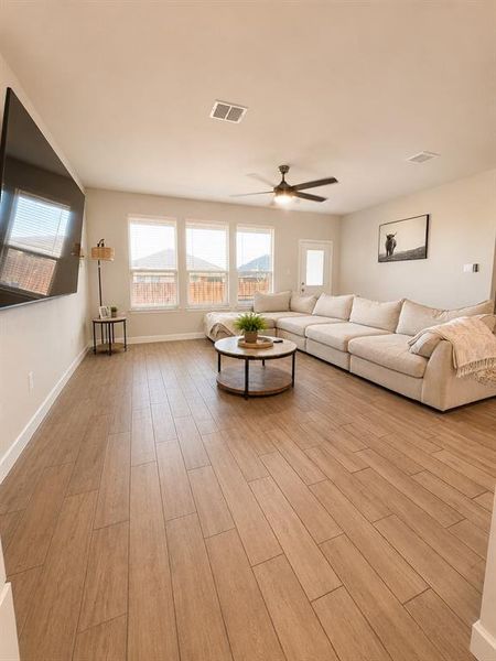 Furnished interior view inside a new home in Terra Trace, Fort Worth (Image 28).