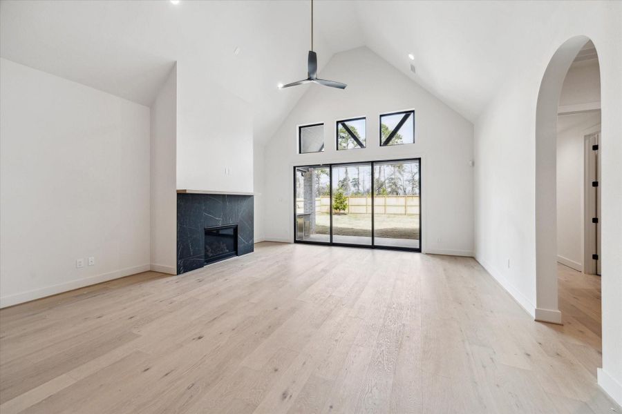 Living Area with fireplace - similar to 422 Venado View
