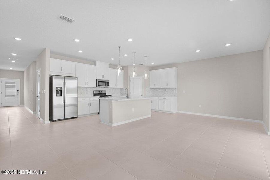 Spacious, unfurnished interior of a new home in Cherry Elm at SilverLeaf, St. Augustine (Image 19). Spacious, unfurnished interior of a new home in Cherry Elm at SilverLeaf, St. Augustine (Image 19).