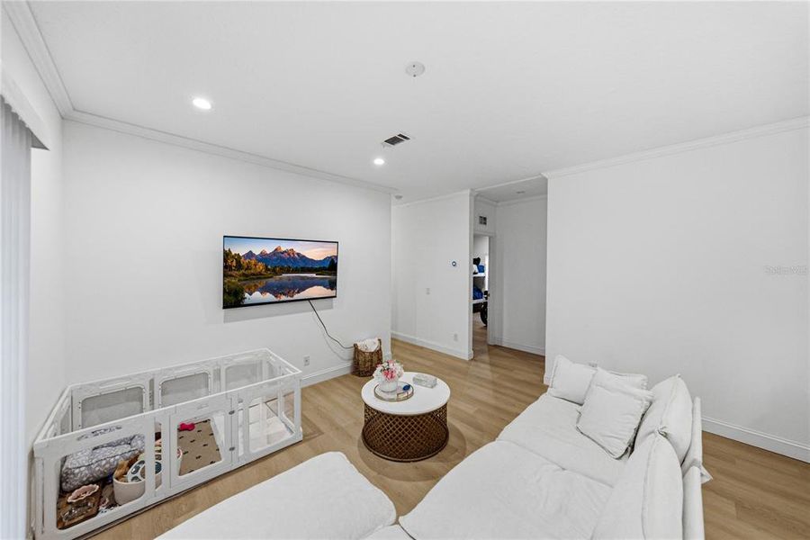 Furnished interior view inside a new home in , Webster (Image 41).