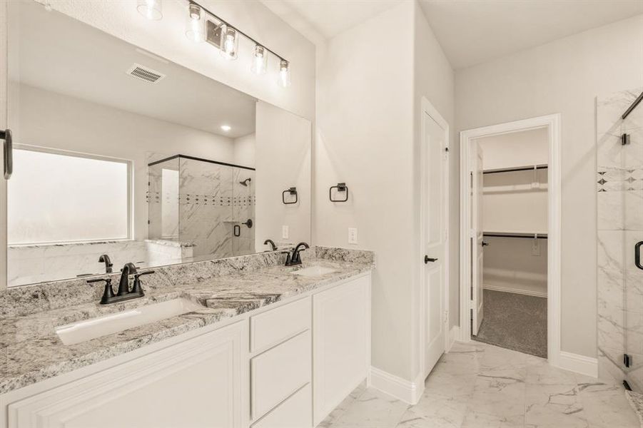 Furnished interior view inside a new home in Hampton Park, Glenn Heights (Image 14).