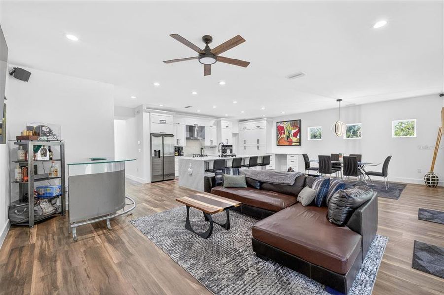 Furnished interior view inside a new home in , Tampa (Image 17).