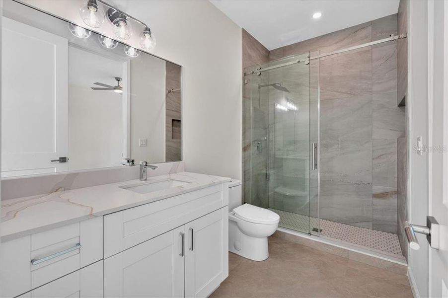 Furnished interior view inside a new home in , Seminole (Image 7).